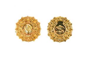 Halloween Pirate Gold Coin Props Treasure Hunt Plastic Game Toys for Kindergarten Party Supplies