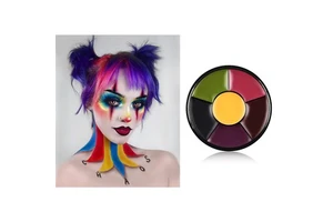 6 Colors Face Painting Body Makeup Non Toxic Water Paint Oil for Christmas Halloween Fancy Carnival Vibrant Party