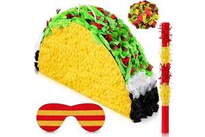 Donut Shape Pinata Kids Birthday Celebration Candy Smash Party Toy Paper Pinata for Classroom Games Retail Wholesale