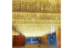 LED Icicle Lights Outdoor Waterproof IP44 Rated Christmas Tree Light Fairy Party Lamp Strings Holiday Decoration