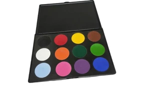 New Arrival Professional Makeup Face Paint Private Label Washable 12 Color Body Paint