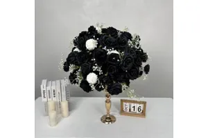 Hot Selling Handmade Artificial Flowers Wedding Decoration Natural Style Eco-friendly Floral Arrangement Rose Table Centerpieces
