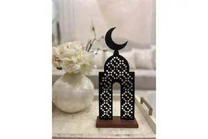 RR ENTERPRISES Wooden Decorative Showpiece for Home Ramadan Supplies India