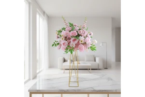 High Quality Custom 50cm Table Centerpieces Artificial Wedding Flowers and Ball Decoration for Valentine's Day and Graduation