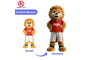 Custom Moq 1 Piece Hot Sale Inflatable Mascot Costume Family Movie Cartoon Character Cosplay Dog Festival Mascot Costume