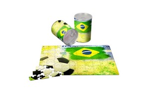 Cheer Themed 100-Piece Paper Jigsaw Puzzle Logic Development Game for Adults Party Activity Fun Favor Supply