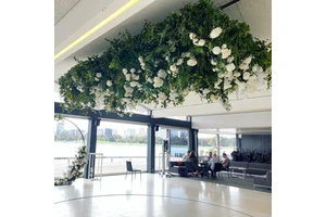 Luxury Floral Design Wedding Decoration Artificial Flower Decoration Flowers Hanging Ceiling Flower for Wedding Stage Decoration