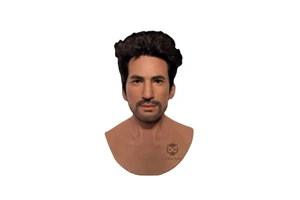 Realistic Silicone Face High Simulation Male Masks Authentic Halloween Masque Party Supplies Customization Crossdress Cosplay