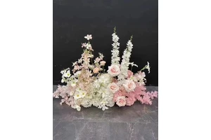RHD Table Centerpiece Wedding Decoration Flowers 50cm Floral Arrangement for Wedding Events for Valentine's Day and Thanksgiving