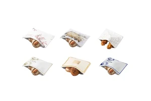 Judaica Jewish Shabbos Table Shabbat Bread Holder Sacred Challah Cover Custom Foldable Insulated Leather Challah Pouch
