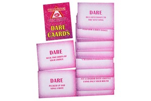 Hstyle 24PCS Dare Cards Bachelorette Party Hen Party Girls Night Out Game Card Team Bride Bachelor Dare Card Party Game SD628