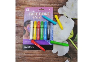 Water-Based Face Paint Crayon Set Cheap Body Painting Supplies for Parties and Halloween