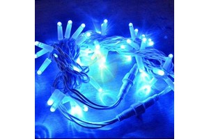 220V IP65 Rated 10m White and Warm White Changing Bicolor Rubber LED String Light for Outdoor Decor