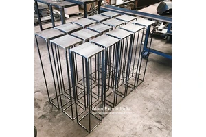 New Metal Customizable Table Flower Stand Wedding Centerpiece