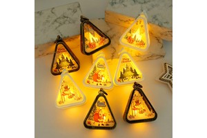Christmas Lights Decorations New LED Lights Shop Store Window Christmas Tree Pendant Creative Props Lamp