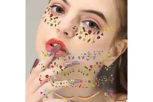 Five & Ten GMPC/Sedex/ISO/EUDR Freckle Face Sticker Stage Performance Face Makeup Dance Freckle Patches Temporary Tattoo Sticker
