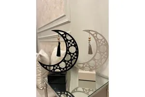 Natural Wood Decorative Accessories for Ramadan Supplies RR ENTERPRISES Brand Made in India