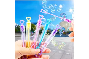 48pcs Mini Cute Bubble Empty Tube Toy Kids Birthday Party Favors School Gifts Wedding Guests Souvenirs Pinata Rewards for Kids