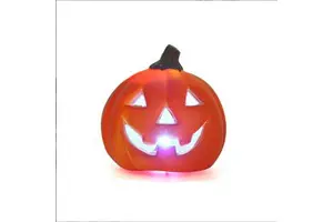 Hot Sales Halloween Decoration Halloween Pumpkin Light Led Plastic Jack O Lantern Pumpkins with Spooky Lights