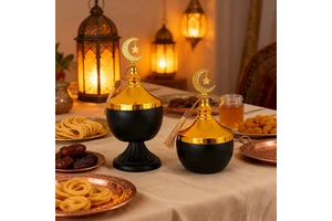 Ramadan Festival Table Decorations Sealed Jars Essential Middle Eastern Arab Supplies