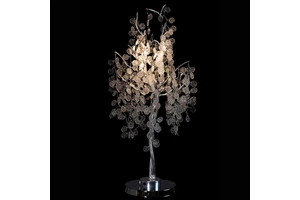 Luxury Flower Stand Wedding Centerpieces Glass hang Down Wedding Decoration Table Tree Centerpiece with Glass Hanging