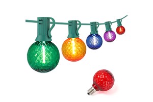 Colorful 7.6m C7 Merry Christmas Light Christmas 2023 Outdoor Christmas Decorations Outdoor Led Lights