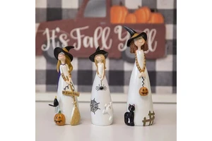 Halloween Witch Decorations Cute Home and Party Holiday Decor Halloween Festival Supplies for Indoor Outdoor Home Decor