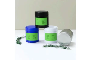 Modern Personalized Matcha Tin 30g Blue Black White Colored Vontage Matcha Tin Can Wholesale 50 Gram With Pull Lid