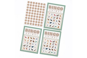 Pafu Valentines Party Games Favors Supplies 32 Players Bingo CardsValentine's Day Bingo Game Cards for Kids&Adult