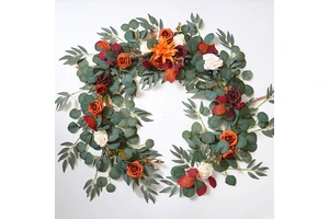 Luxury High Quality Durable Silk Simulated Flower Vine Table Decoration Fast Delivery for Weddings Banquets Hotels Centerpieces