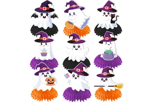 New Halloween Horror Cellular Ornaments Party Supplies for Horrific Tabletop Decorations Halloween Party Decorations