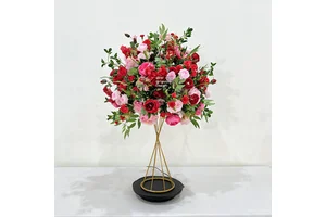 GNW Luxury Customized High Quality Artificial Flower Colorful Wedding Centerpieces for Table Decor