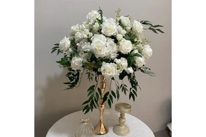 Hot Selling Decorative Table Flowers Wedding Centerpiece Arrangement Artificial Flower Centerpieces Decoration