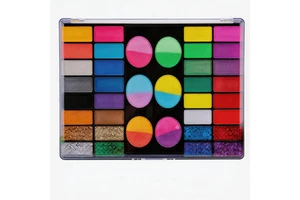 Wholesale NUKOLO Professional Children's Artist's Face Painting Kits 44 Natural Plant Colors UV Body Art for Halloween Cosplay