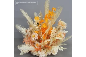 Aisle Flowers Wedding Road Lead Decorative Flower Background Opening Decoration Table Decorations Stand Artificial Flowers