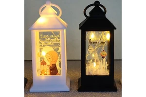 Wholesale Muslim Islam Decor Ramadan EID Mubarak Products Kareem Advents Lights Lanterns Gift Box Ramadan Decorations
