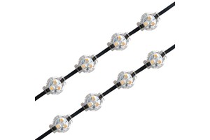 Factory Manufacturer Landscape 30mm RGBW UCS2904 Outdoor Waterproof LED Track Lights Permanent Christmas Light 150ft 200ft 250ft