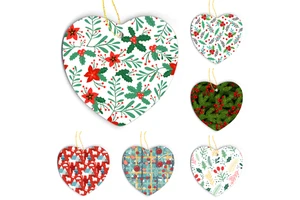 Ivy Gifts Christmas Decorations High Quality Decorative Ornaments for Tree Hanging Hot Selling Christmas Decorative Items