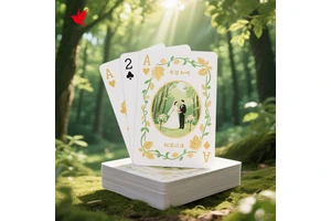 Custom Wedding Playing Cards With Box Personalized Playing Cards Custom Design For Wedding Gifts