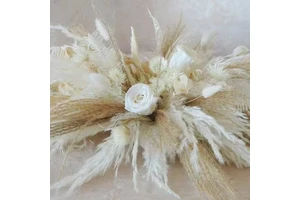 Floral Arrangements for Weddings | Preserved Flower Boho Wedding Venue Decoration Set for Arch Backdrop Table Decor