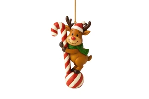 WeiVista Resin Christmas Hanging Ornaments Cartoon Decoration Figurines Handmade Hand-painted Customizable Art Collectible