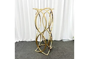 Top Quality Gold Flower Stand Table Decor Flower Rack Centerpiece for Wedding Decoration and Table Centerpiece