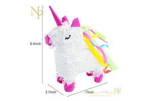 Nicro Custom Summer Outdoor Party Paper Decoration Adult Kid Unicorn Pinata Party Favors for Adults Supplies