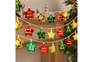 USB Courtyard Garden Christmas Tree Decoration Lights for Christmas Festival the Flickering Star of Lights