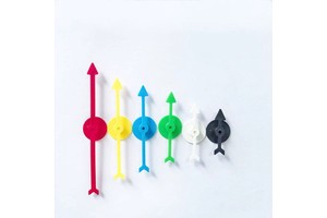 Arrow Spinners Black Game Spinner Board Home and School Party Spinners