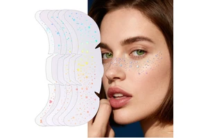 Freckles Temporary Face Tattoo Fashionable Hot Laser Star Flash Makeup Sticker Natural Simulation