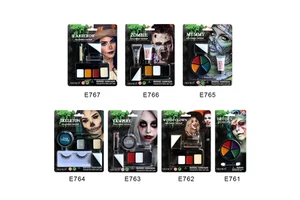 Halloween Bruise Face Paint Palette Realistic SFX Makeup Kit For Wound Injury Effects Cosplay Body Art