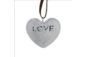 2025 Christmas Tree Decoration Heart Hanging Ornaments Laser Cut Christmas Gift Home Decor Festive Arrival at Best Price