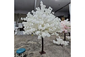Customize Sakura Trees Red Purple White Pink Wedding Background Decor Table Centerpieces Flower Artificial Cherry Blossom Tree