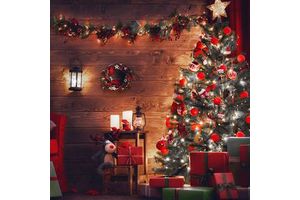 330FT Extra-Long Christmas Lights 1000 LED 8 Modes 8 Brightness Levels IP44 Waterproof Remote Timer 8 Modes 8 Brightness Levels